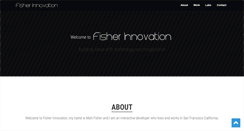 Desktop Screenshot of fisherinnovation.com